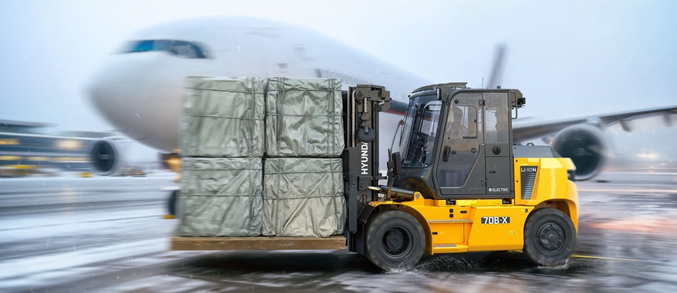 Hyundai B-X: premio Prodotto dell’Anno 2025 per i carrelli elevatori elettrici ad alta tensione | Penchini